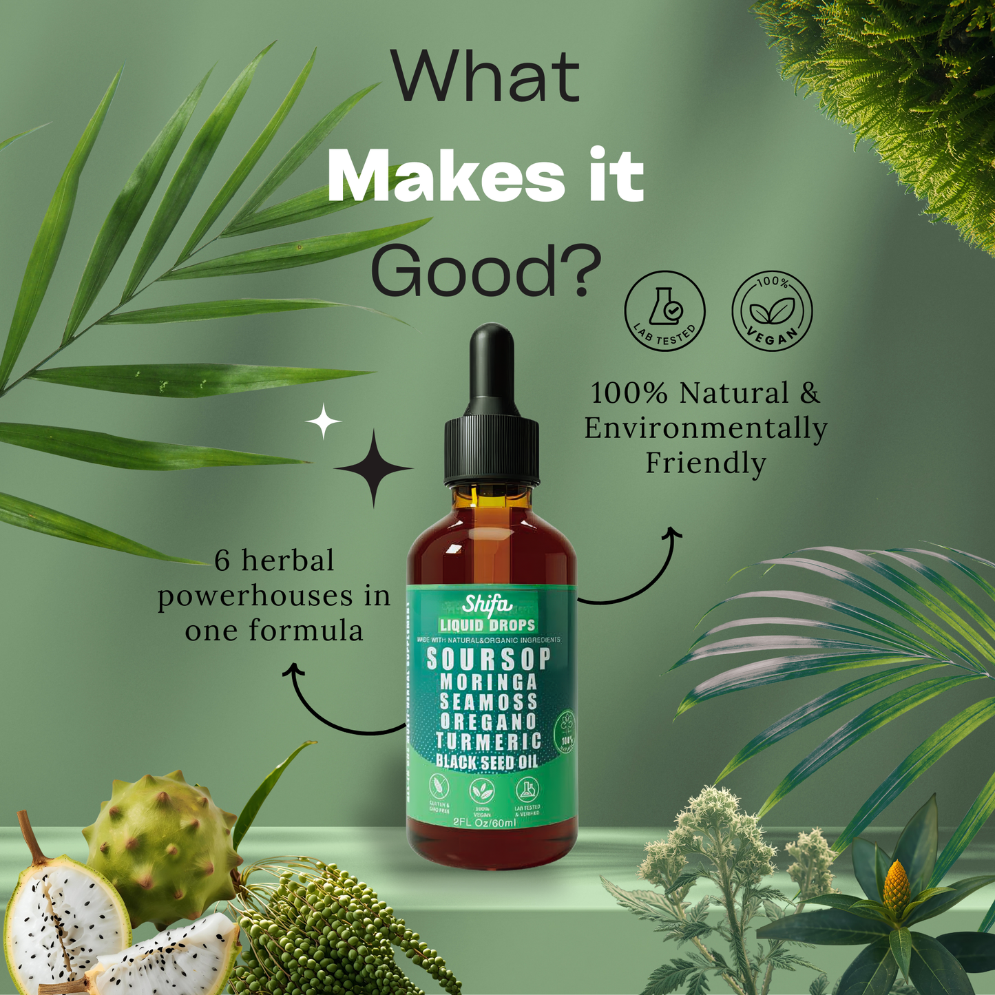Shifa Liquid Drops – 100 % Ultra Concentrated Herbal Blend